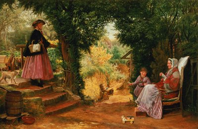 Young Lady Bountiful by Richard Redgrave